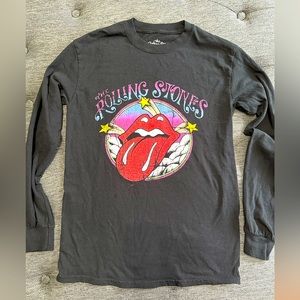 Long Sleeve Rolling Stones T Shirt Women’s XS